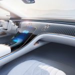 Futuristic Mercedes-Benz VISION EQS Concept Car