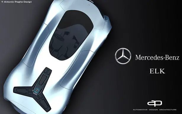Mercedes Benz ELK Electric Concept Car by Antonio Paglio