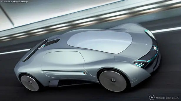 Mercedes Benz ELK Electric Concept Car by Antonio Paglio