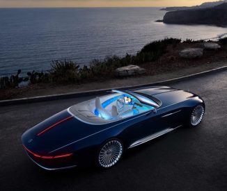 Vision Mercedes-Maybach 6 Cabriolet Concept Electric Car Features Sensual Design with a Sports Car Performance