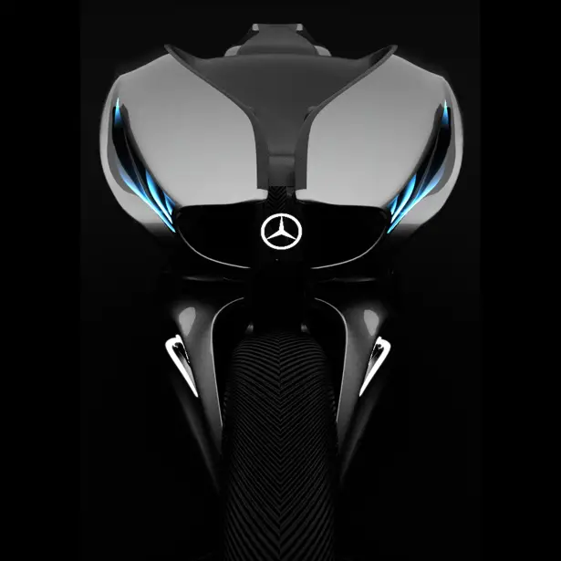 Mercedes One Class Revenge Motorcycle by Alfonso Nuñez Perea