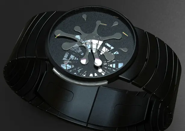 Mercury Analogue Watch by Peter Fletcher