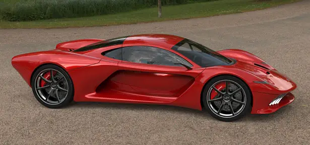 Meson EV Supercar by Ian Webster