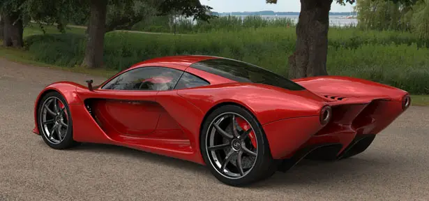 Meson EV Supercar by Ian Webster