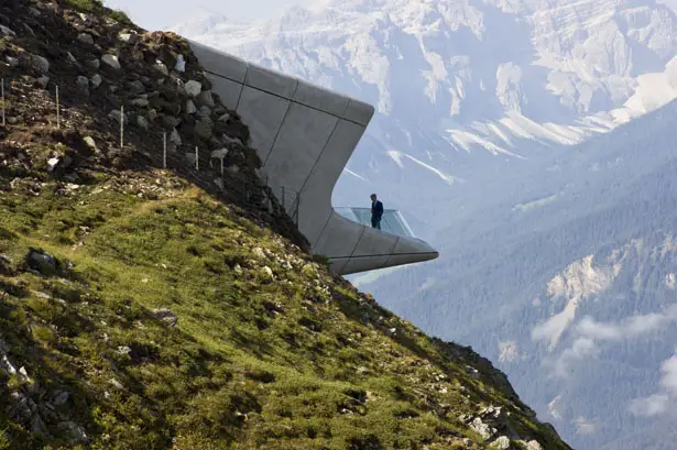 Messner Mountain Museum Corones by Zaha Hadid Architects