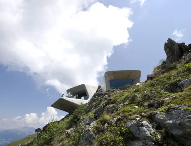 Messner Mountain Museum Corones by Zaha Hadid Architects