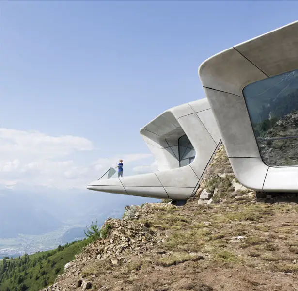 Messner Mountain Museum Corones by Zaha Hadid Architects