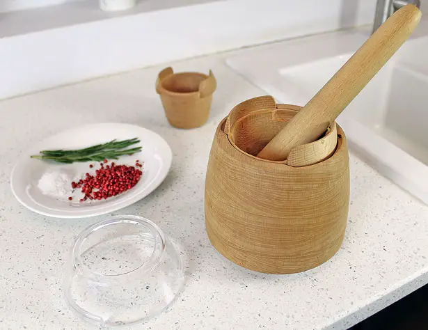 Mesto Multifunctional Mortar and Pestle