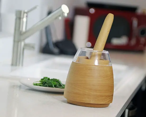 Mesto Multifunctional Mortar and Pestle Enhances The Way You Flavor Your Food