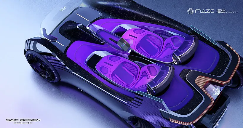 MG MAZE Car Sharing Vehicle by SAIC Design