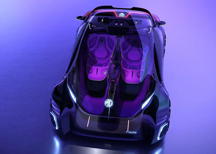 MG MAZE Car Sharing Vehicle by SAIC Design