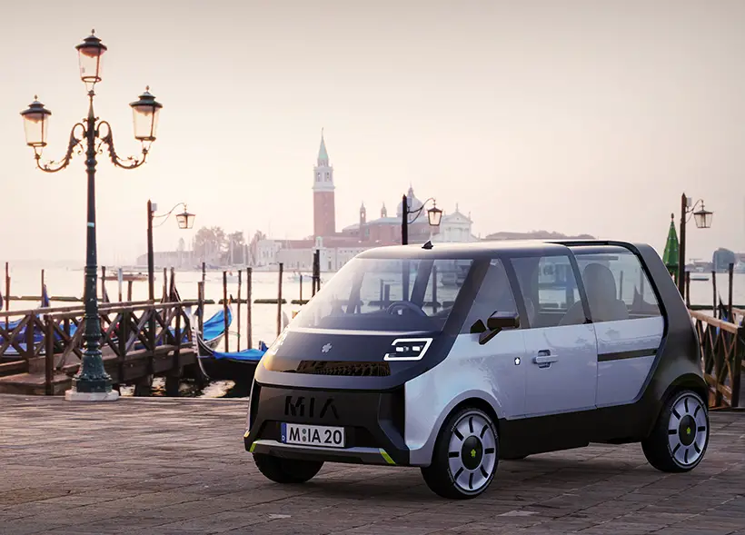 Mia 2.0 - Small Electric City Car by Fox e-Mobility AG