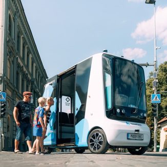 MiCa Self-Driving Shuttle Bus to Improve Urban Environment