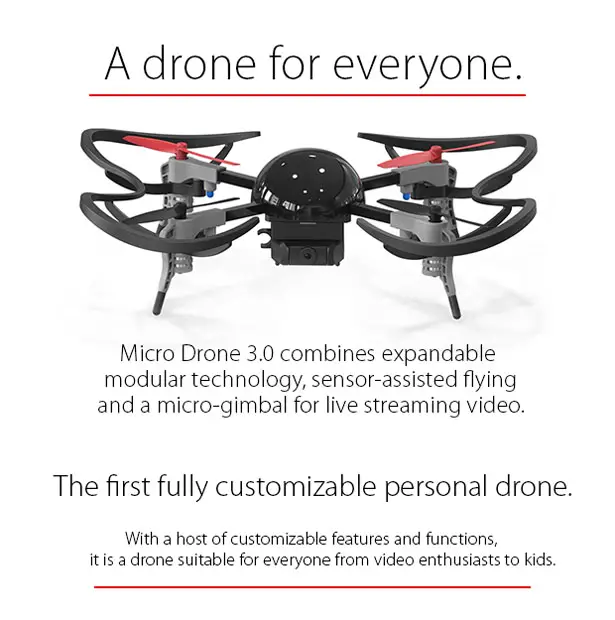 Micro Drone 3.0 by Vernon Kerswell