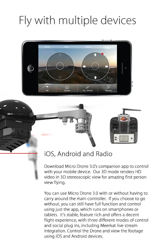 Micro Drone 3.0 by Vernon Kerswell
