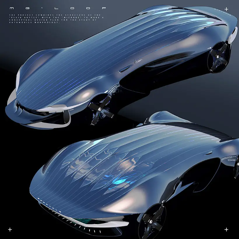 Futuristic Microbial Loop Concept Vehicle by Jianhui Zheng (Jeffry)
