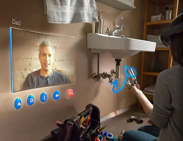 Microsoft HoloLens Blends High-Def Holograms with Your Reality
