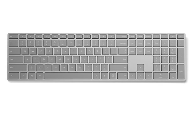 Microsoft Modern Keyboard with Hidden Fingerprint Reader