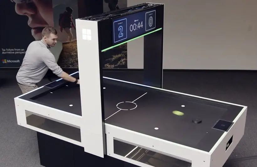 Microsoft Robotic Air Hockey by Fresh Consulting