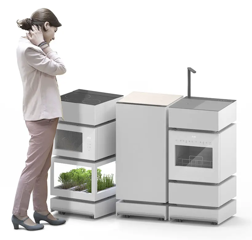 Midea STACKIT Modular Appliance System for Flexible Lifestyle