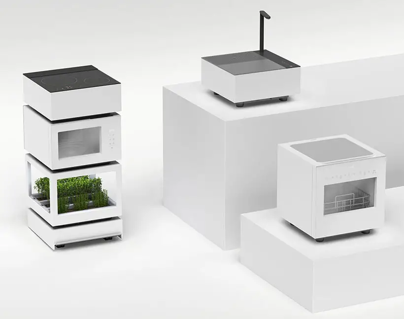 Midea STACKIT Modular Appliance System for Flexible Lifestyle