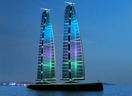 mides design green jet luxury yacht