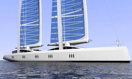 mides design green jet luxury yacht