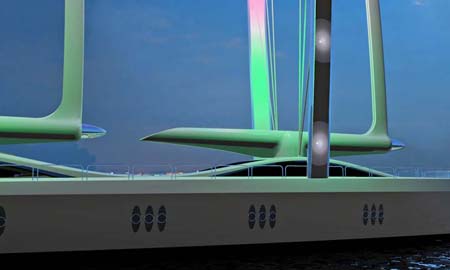 mides design green jet luxury yacht