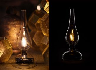 Mori London Midnight Oil Lamp Captures The Essence of Vintage Oil Lamp and Brings It to Modern World