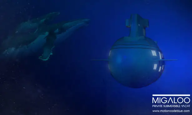 Migaloo-Private Submersible Yacht by Motion Code Blue