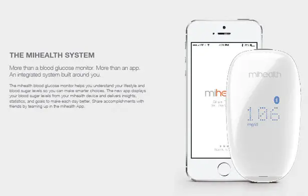 Mihealth Blood Glucose System by Tom Hudson