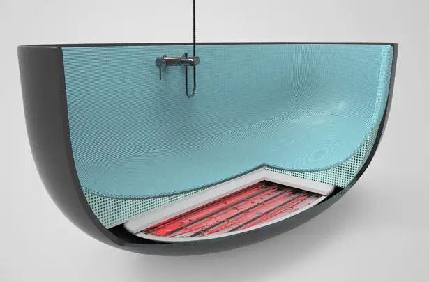 Mimic Adaptable Tub by Horacio M. Pace Bedetti