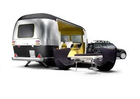 mini cooper s clubman airstream lounge concept