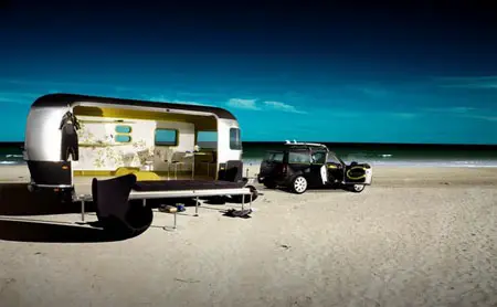 mini cooper s clubman airstream lounge concept