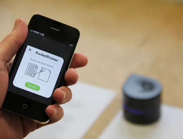 Mini Mobile Robotic Printer by Zuta Labs