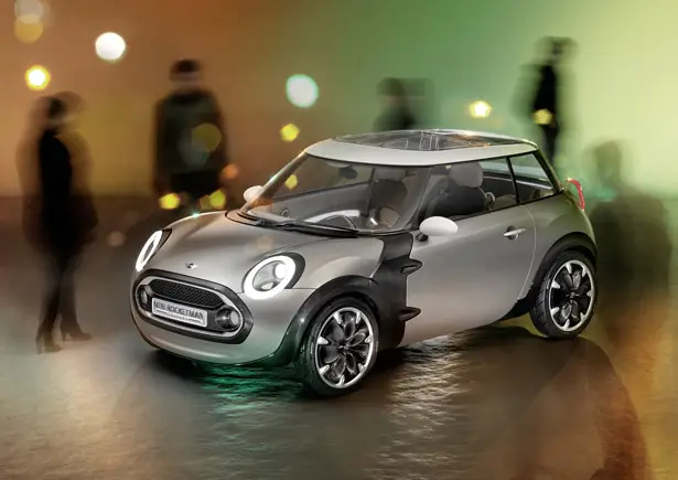 Futuristic Mini Rocketman Features Split Tailgate and Widespread Doors