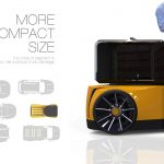 Mini Square Concept Pickup Truck by Hawon Jang