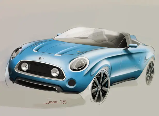 Mini Superleggera Vision Electric Roadster