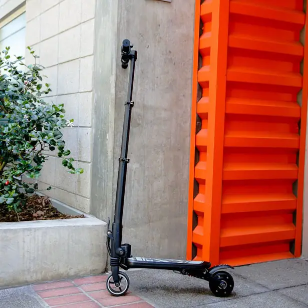 MiniFalcon e-Scooter is a Foldable Scooter Fits Your Backpack