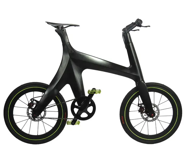 Minimal Carbon City Bike