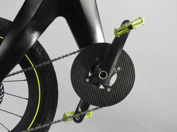 Minimal Carbon City Bike