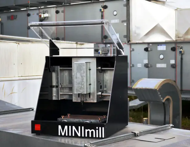 MINImill CNC Machine Brings Fully Automated Manufacturing on Your Desktop by Jakob Neuhauser, Thomas Schiefermair, and Martin Viereckl