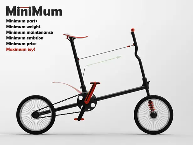 MiniMum bicycle by Omer Sagiv