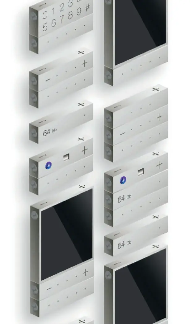 Minus Plus Modular Smartphone Concept by Bez Dimitri