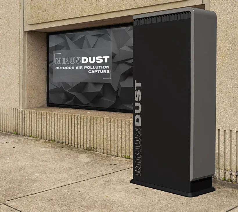 MinusDUST Outdoor Air Pollution Capture