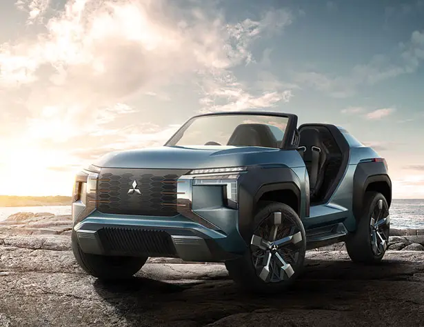 Mitsubishi MI-TECH Hybrid SUV Concept Gives You Confidence Over All Terrain in Light and Wind