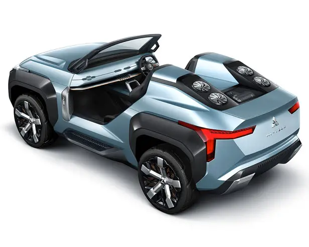 Mitsubishi MI-TECH Hybrid SUV Concept Gives You Confidence Over All Terrain in Light and Wind