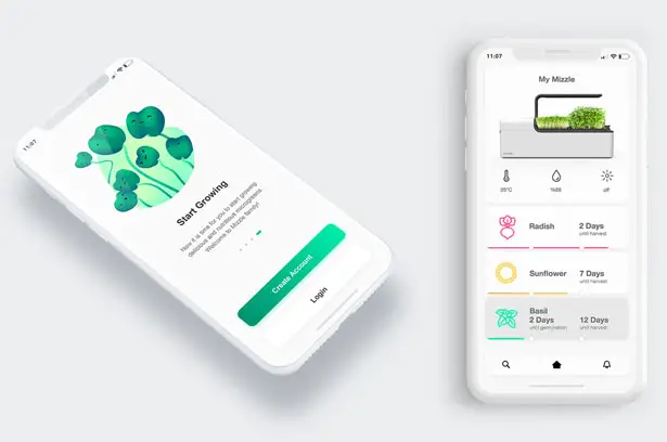 Mizzle - Smart Microgreen Grower by Gökhan Çetinkaya and Deniz İbanoğlu