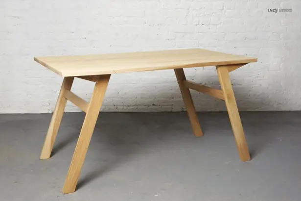 MK1 Transforming Coffee Table Wood by Duffy London