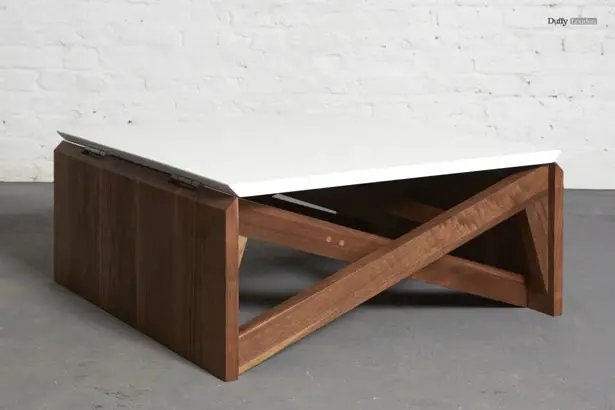 MK1 Transforming Coffee Table Wood by Duffy London